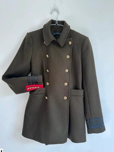 Cappotto militare donna - , zara