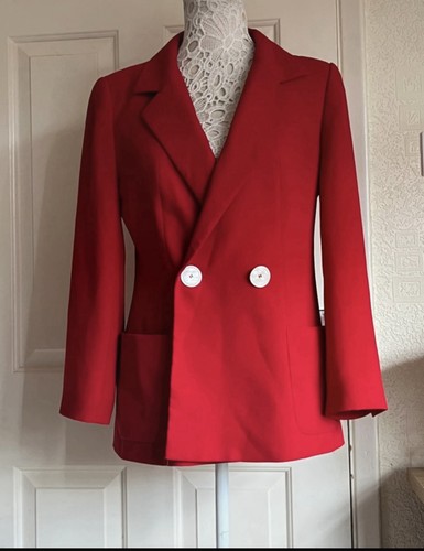 Giacca donna zara rossa taglia - giacca,