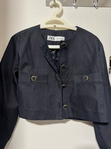 Zara giacca donna - zara, blu
