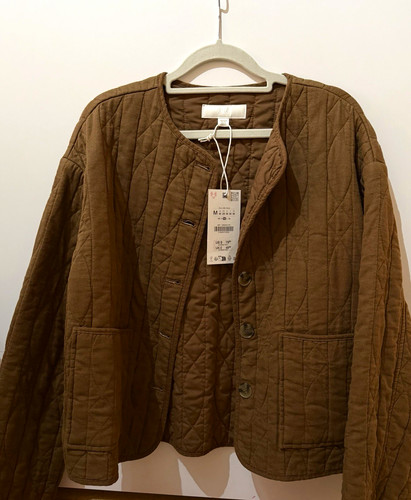 Zara giacca trapuntata donna - zara,