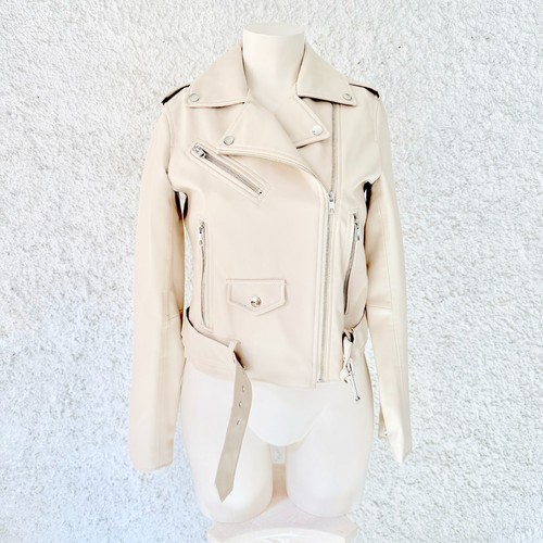 Zara biker giacca ecopelle - zara,
