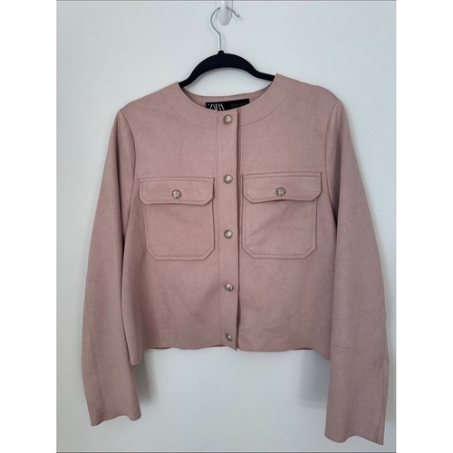 Giacca utility zara ecopelle - zara,