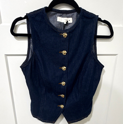 Gilet zara donna blu - l,