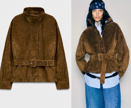 Zara giacca pelle - zara,