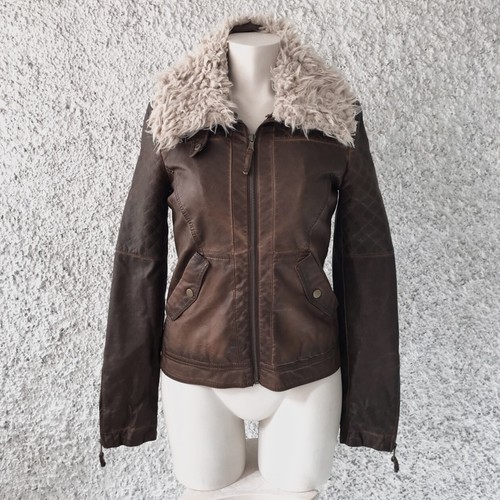 Zara giubbotto ecopelle bomber - zara,